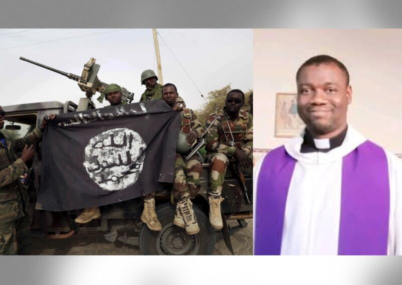 Image for the Tweet beginning: ⚡️🇳🇬NIGÉRIA : Un prêtre catholique