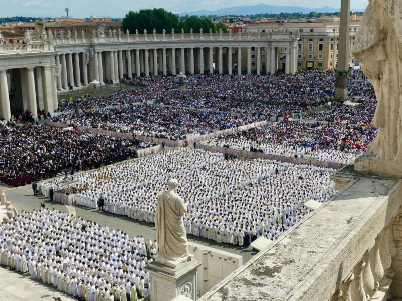 Image for the Tweet beginning: 🚨Une année historique pour l’Église