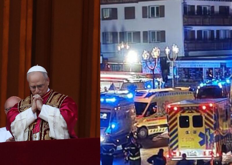 Image for the Tweet beginning: 🚨INCENDIE : Drame de Crans-Montana,