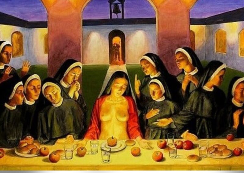 Image for the Tweet beginning: 🚨La Cène profanée en Inde