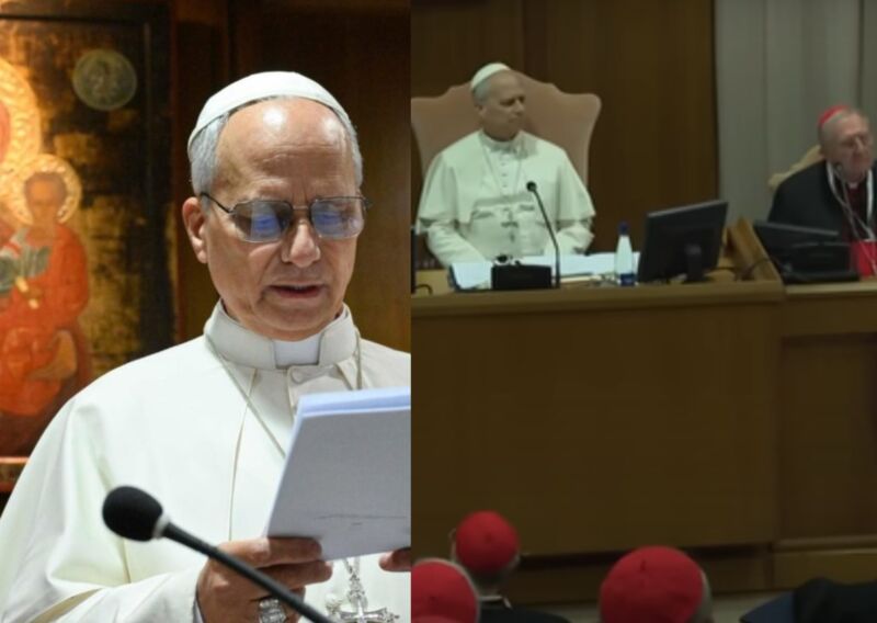 Image for the Tweet beginning: 🇻🇦🔴"Je suis ici pour écouter