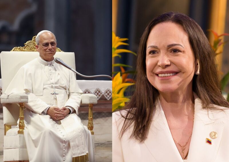 Image for the Tweet beginning: 🚨FLASH I Le pape Leon