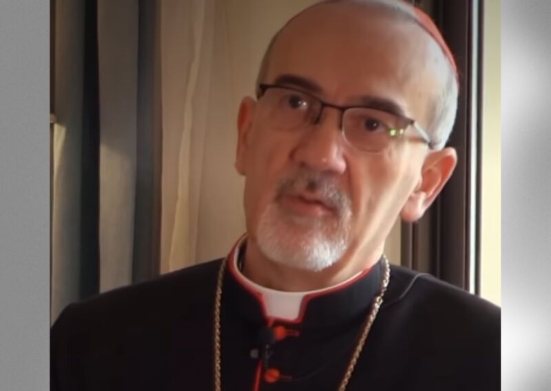 Image for the Tweet beginning: 🚨IRAN : le cardinal Pizzaballa