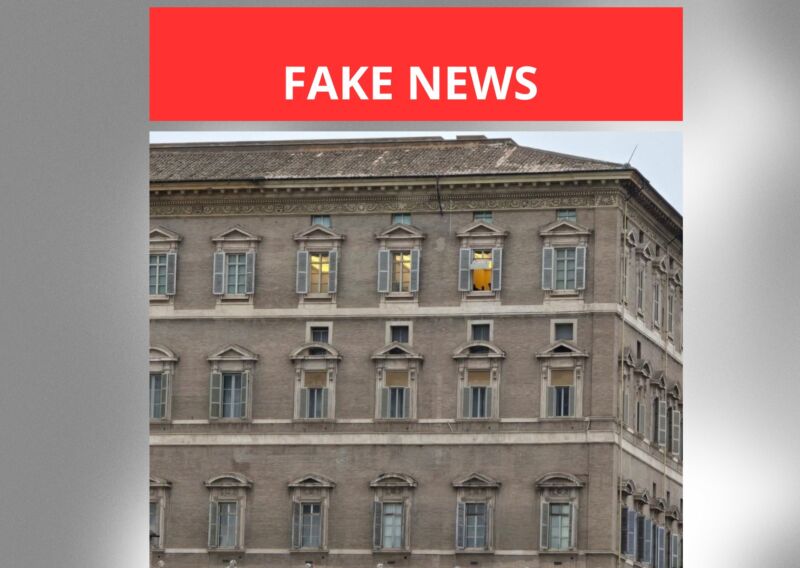 Image for the Tweet beginning: 🚨FAKE NEWS  ⚡️ NON