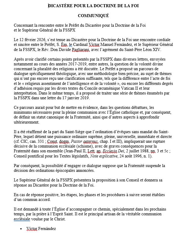 Image for the Tweet beginning: 🚨Risque de schisme avec la